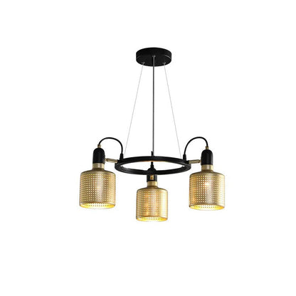 Diff Industrial Gold Chandelier-DF2262