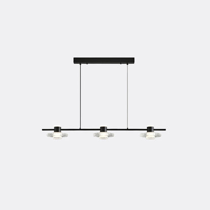 Diff Black Linear Chandelier-DF2222