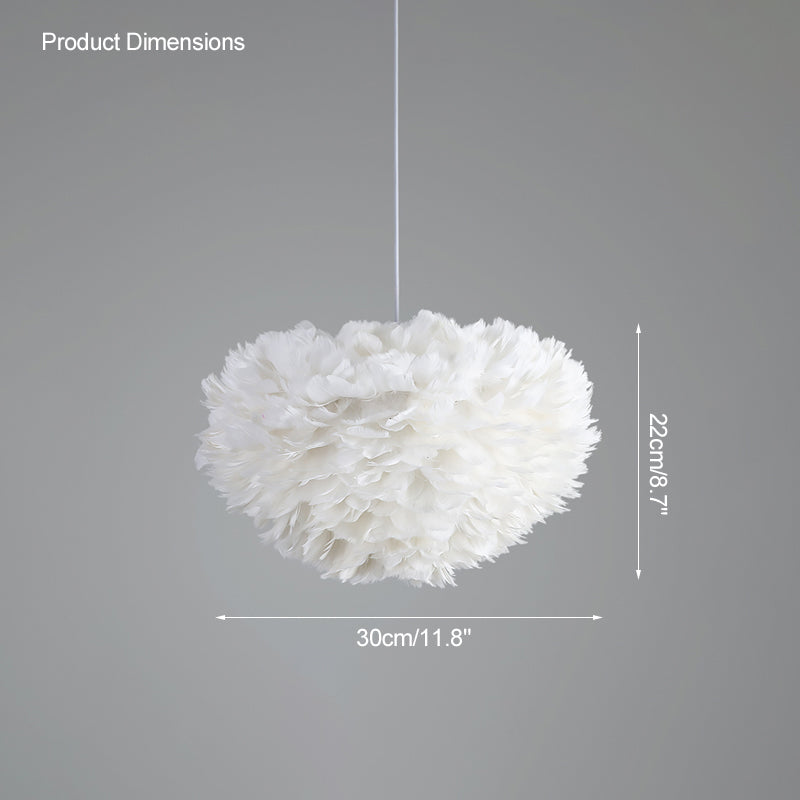 Diff Feather Cloud Pendant Light-DF2217