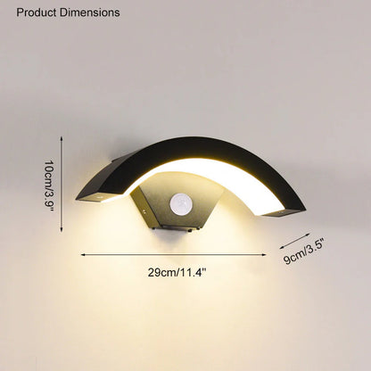 Diff Arc Outdoor Light Wall-DF9002