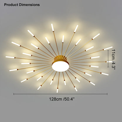 Diff Fireworks Swirl Ceiling Light-DF1001