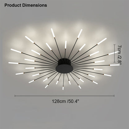Diff Fireworks Starburst Ceiling Light-DF1000