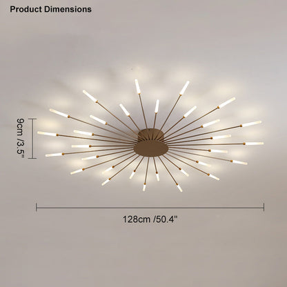 Diff Fireworks Starburst Ceiling Light-DF1000