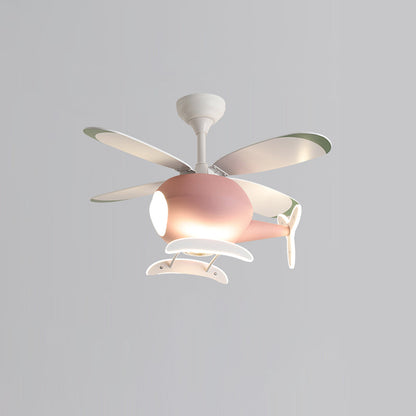 Diff 36" Remote Airplane Ceiling Fan with Dimmable Light-DF5007