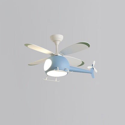 Diff 36" Remote Airplane Ceiling Fan with Dimmable Light-DF5007