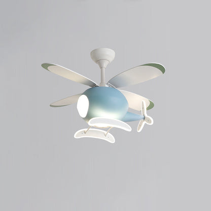 Diff 36" Remote Airplane Ceiling Fan with Dimmable Light-DF5007