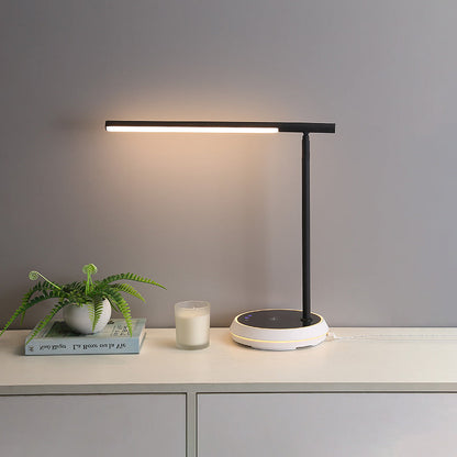 Diff Dimmable Touch Cantilever Desk Lamp with Wireless Charger-DF8040