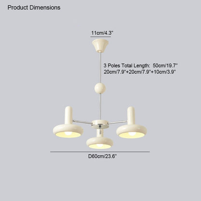 Diff Adjustable Shaded Chandelier-DF2136