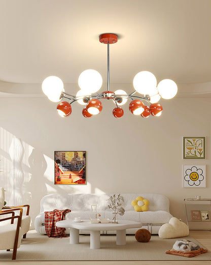 Diff Space Age Glass Globe Chandelier-DF2290
