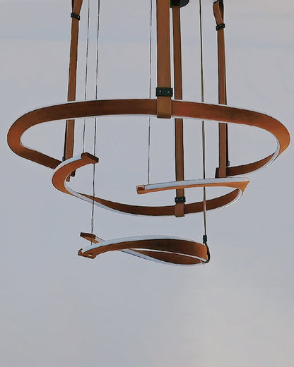 Diff Belt Circular Chandelier-DF2266