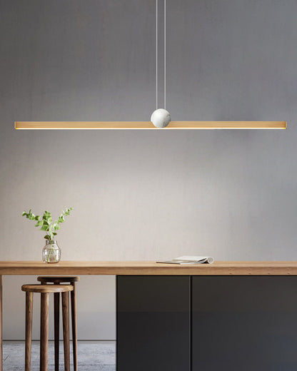 Diff Marble Linear Pendant Light-DF2329