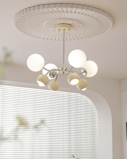 Diff Space Age Glass Globe Chandelier-DF2290