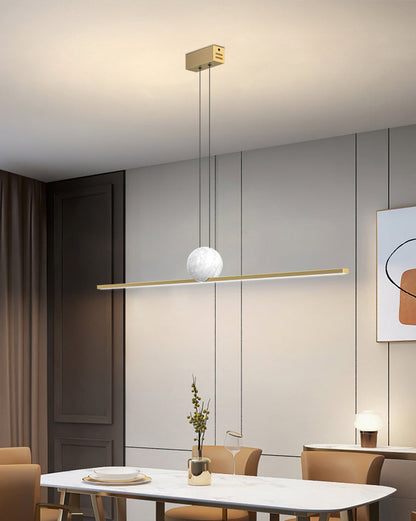 Diff Marble Linear Pendant Light-DF2329