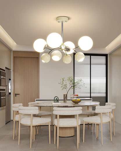 Diff Space Age Glass Globe Chandelier-DF2290