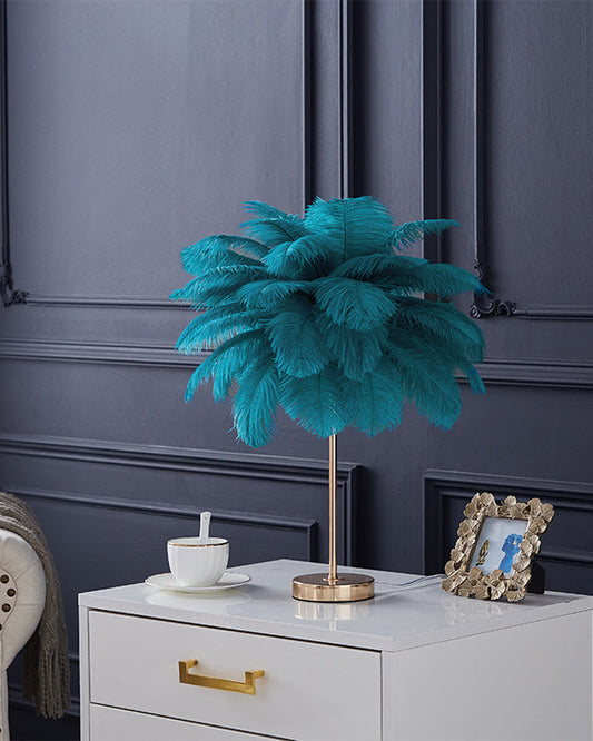 Diff Tree Feather Table Lamp-DF8037