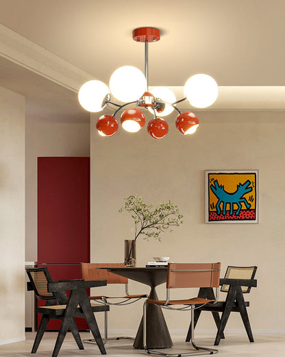Diff Space Age Glass Globe Chandelier-DF2290