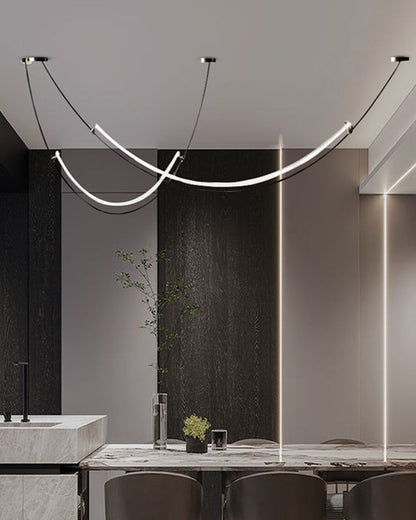 Diff Arc Acrylic Chandelier-DF2288
