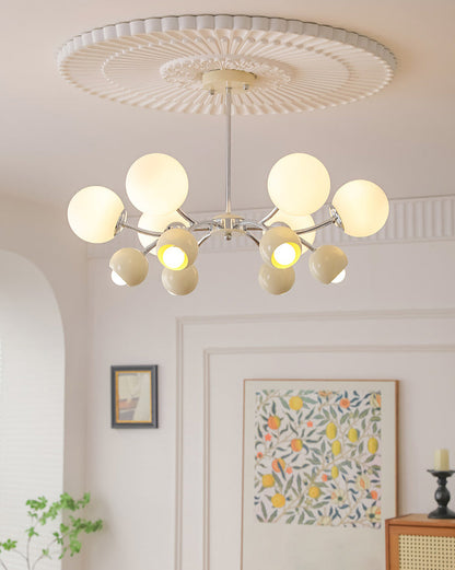 Diff Space Age Glass Globe Chandelier-DF2290