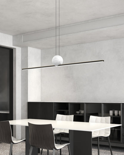 Diff Marble Linear Pendant Light-DF2329