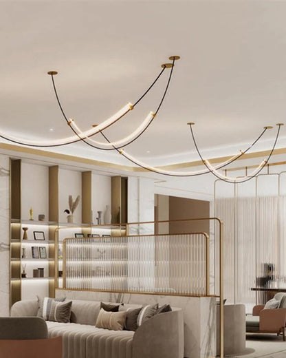 Diff Arc Acrylic Chandelier-DF2288