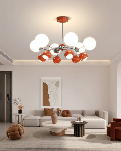 Diff Space Age Glass Globe Chandelier-DF2290