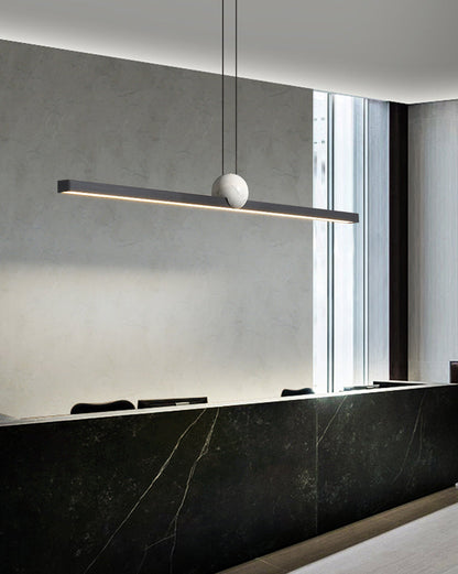Diff Marble Linear Pendant Light-DF2329