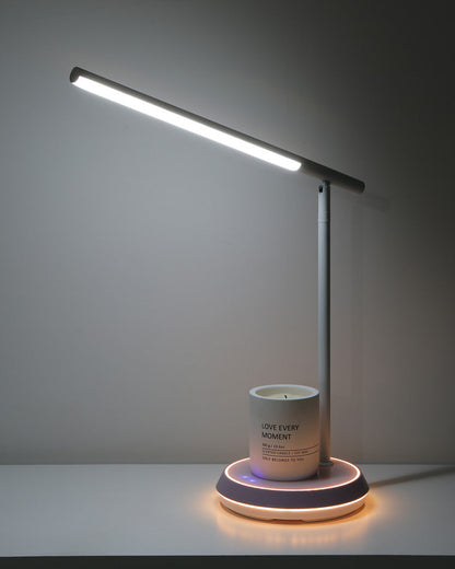 Diff Dimmable Touch Cantilever Desk Lamp with Wireless Charger-DF8040