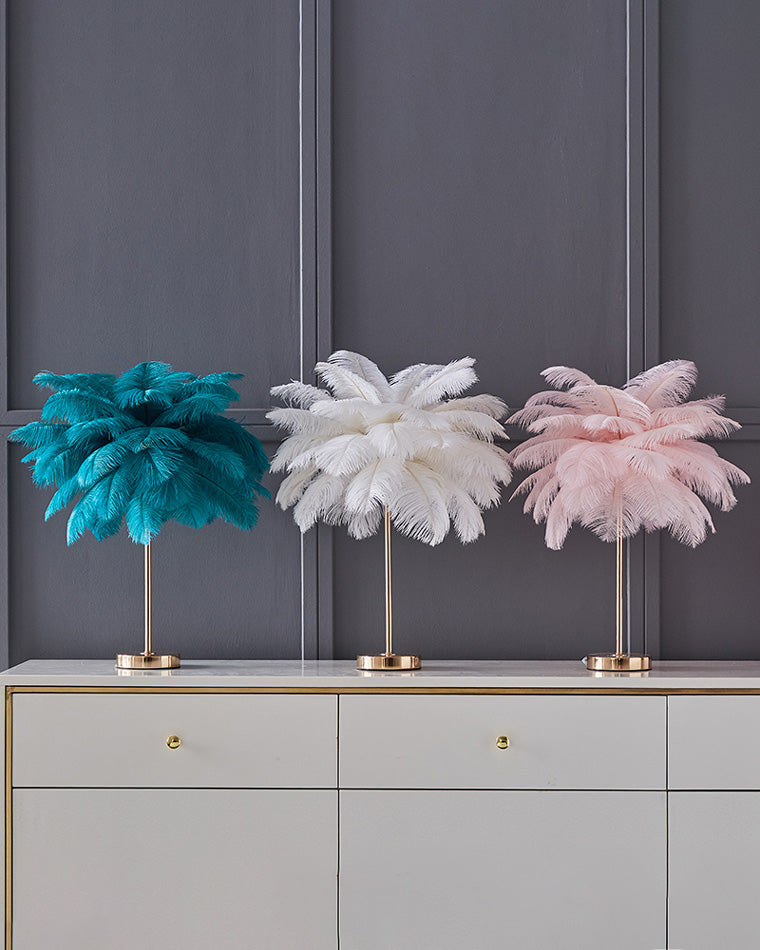 Diff Tree Feather Table Lamp-DF8037