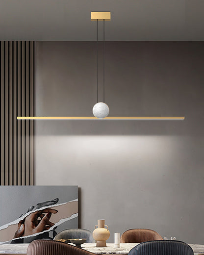 Diff Marble Linear Pendant Light-DF2329