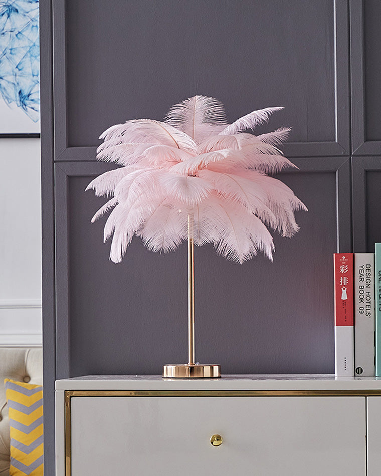 Diff Tree Feather Table Lamp-DF8037