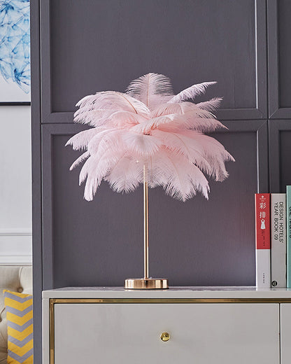 Diff Tree Feather Table Lamp-DF8037