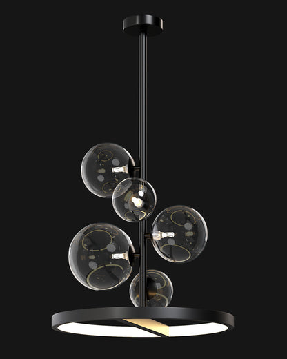 Diff Vertical Glass Bubble Chandelier-DF2293