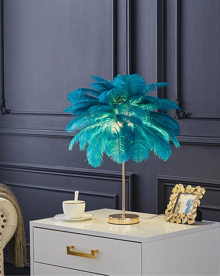 Diff Tree Feather Table Lamp-DF8037