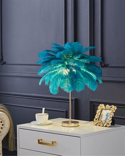 Diff Tree Feather Table Lamp-DF8037