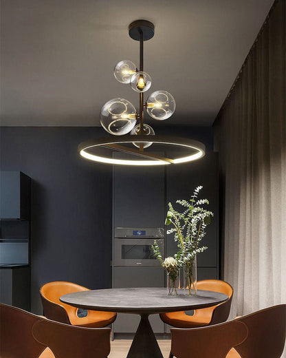 Diff Vertical Glass Bubble Chandelier-DF2293