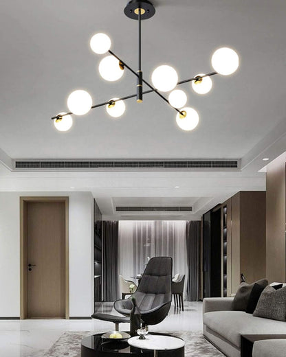 Diff Frosted Glass Globe Chandelier-DF2291