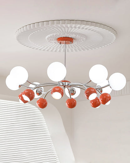 Diff Space Age Glass Globe Chandelier-DF2290