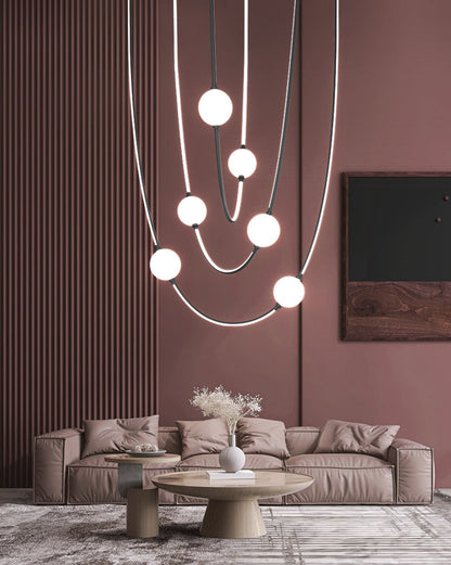Diff String Led Chandelier-DF2267