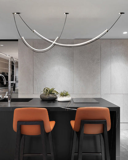 Diff Arc Acrylic Chandelier-DF2288