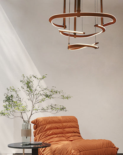Diff Belt Circular Chandelier-DF2266