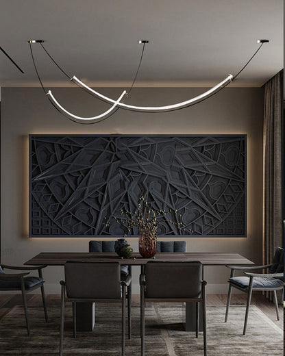 Diff Arc Acrylic Chandelier-DF2288