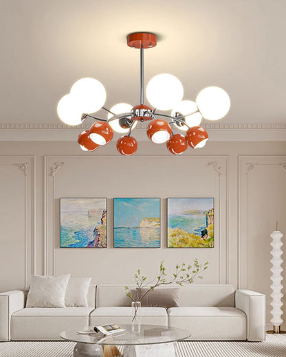 Diff Space Age Glass Globe Chandelier-DF2290