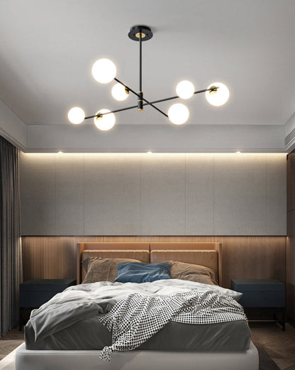 Diff Frosted Glass Globe Chandelier-DF2291