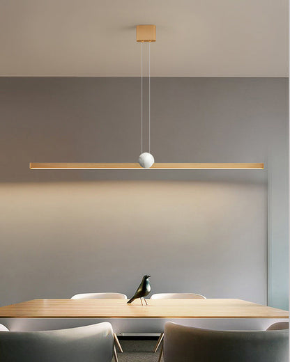 Diff Marble Linear Pendant Light-DF2329