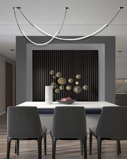 Diff Arc Acrylic Chandelier-DF2288