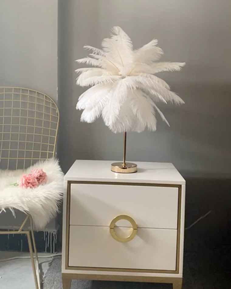Diff Tree Feather Table Lamp-DF8037