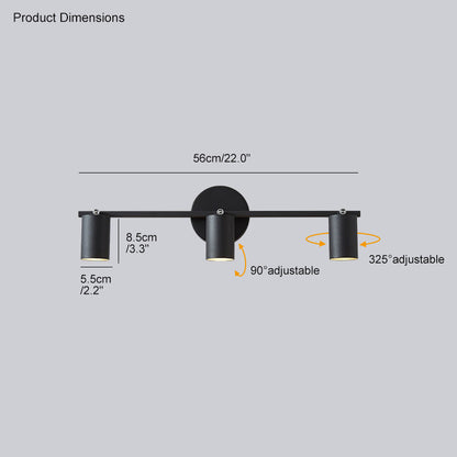 Diff 3-Light Vanity Bathroom Sconce for Mirror-DF6039