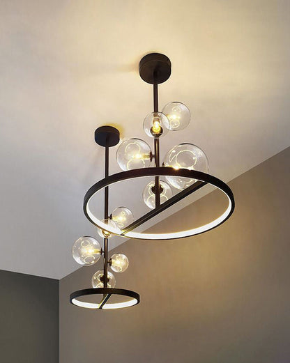 Diff Vertical Glass Bubble Chandelier-DF2293
