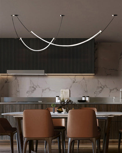 Diff Arc Acrylic Chandelier-DF2288