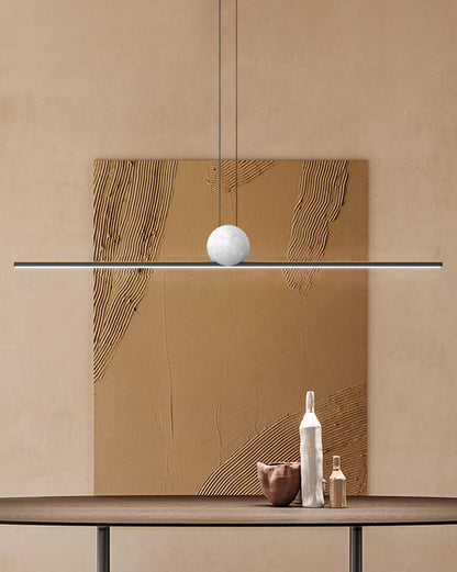 Diff Marble Linear Pendant Light-DF2329